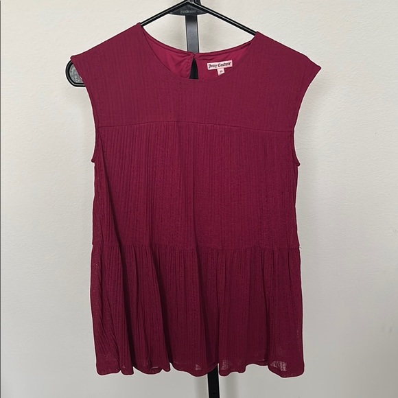 Juicy Couture Ringer Crew Neck Tank Top - Picture 2 of 4